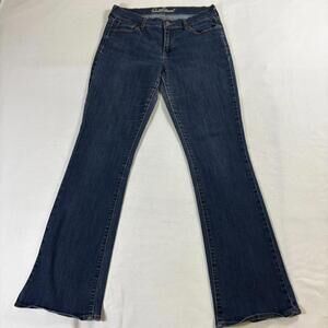 Bootcut Flare Stretch Jeans Old Navy Sweetheart Tag 8 Fits Like 31X32 Dark Wash